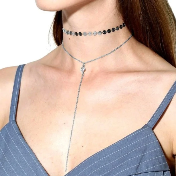 choker-na-szyje-srebrny