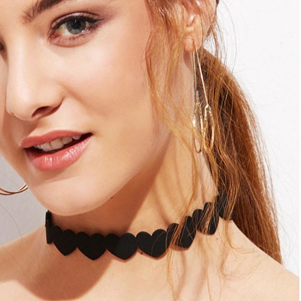choker serduszka