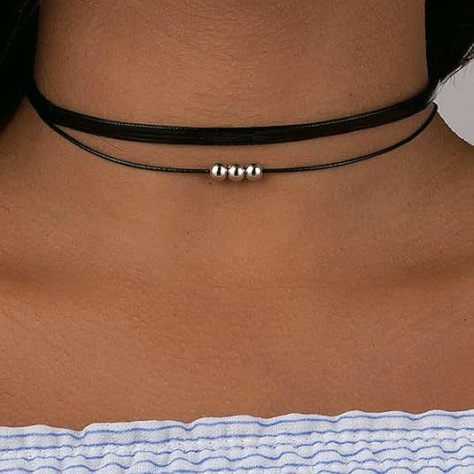 podwojny-choker-z-koralikami