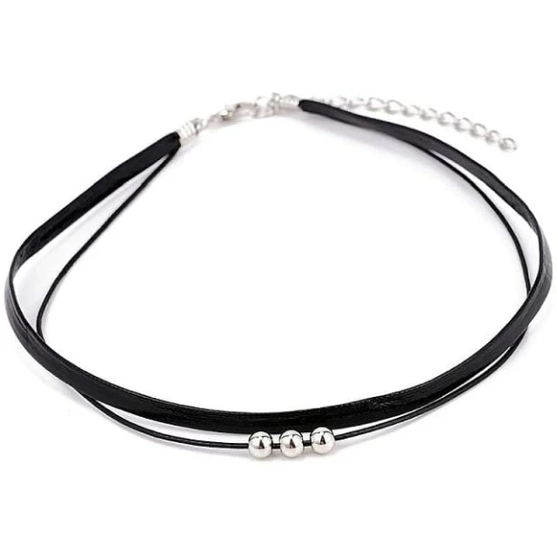 podwojny-choker-z-koralikami