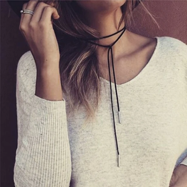 rzemyk-na-szyje-choker-wiazany