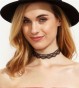 choker koronkowy