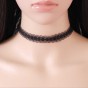 choker koronkowy
