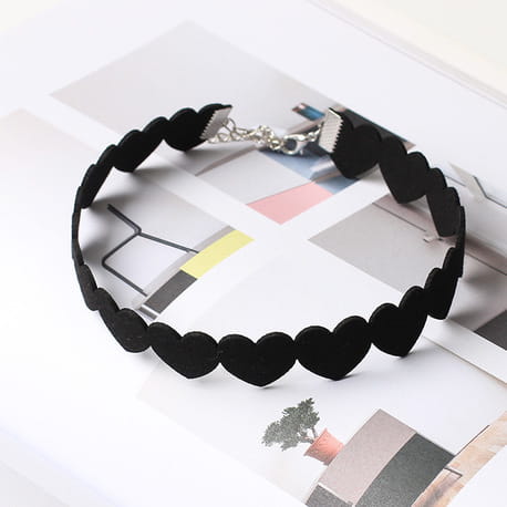 choker serduszka