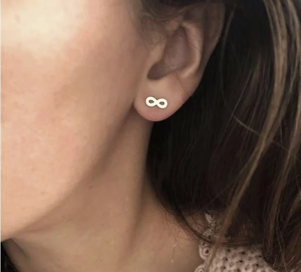 kolczyki nieskonczonosc