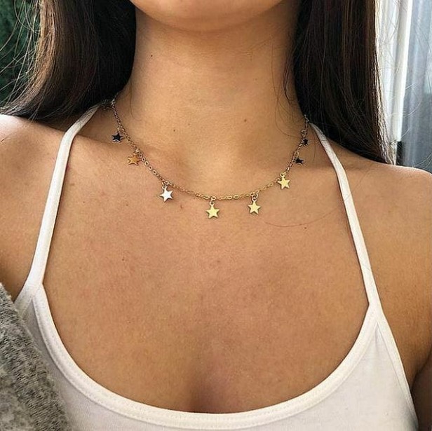 choker-lancuszek-z-gwiazdkami