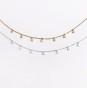 lancuszek z gwiazdkami choker gwiazdki celebrytka gwiazdki